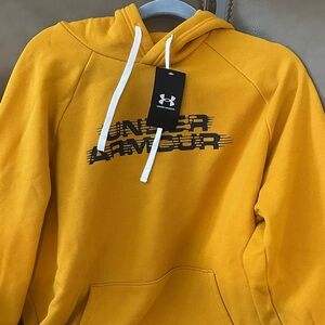 Under Armour Men's Vibrant Yellow Hoodie